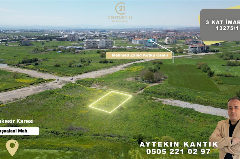 Karesi Paşa Alanı Satılık Konut İmarlı Arsa