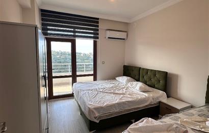 Platinum konutlarında full eşyalı vadi ve deniz manzaralı
