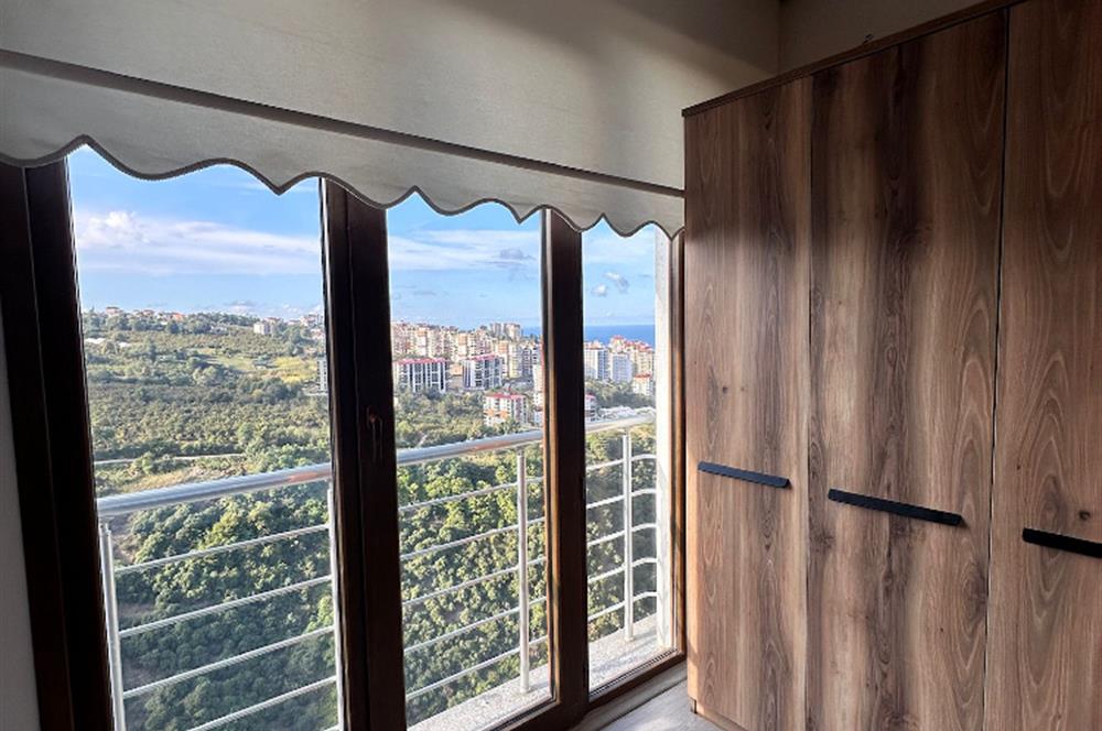 Platinum konutlarında full eşyalı vadi ve deniz manzaralı