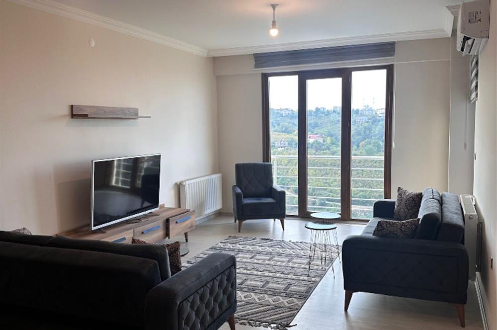 Platinum konutlarında full eşyalı vadi ve deniz manzaralı