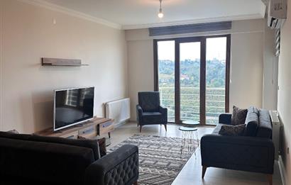Platinum konutlarında full eşyalı vadi ve deniz manzaralı
