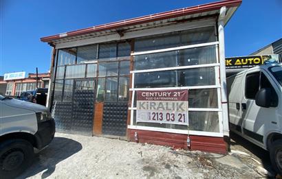 CENTURY 21 PLUS'DAN 2. KÜÇÜK SANAYİ SİT KİRALIK 60+60 LIK DÜKKAN
