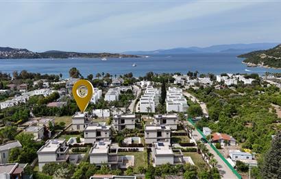 Bodrum / Türkbükü /Gölköy Denize 244 metre Eşyalı Kiralık Site içi Müstakil Villa