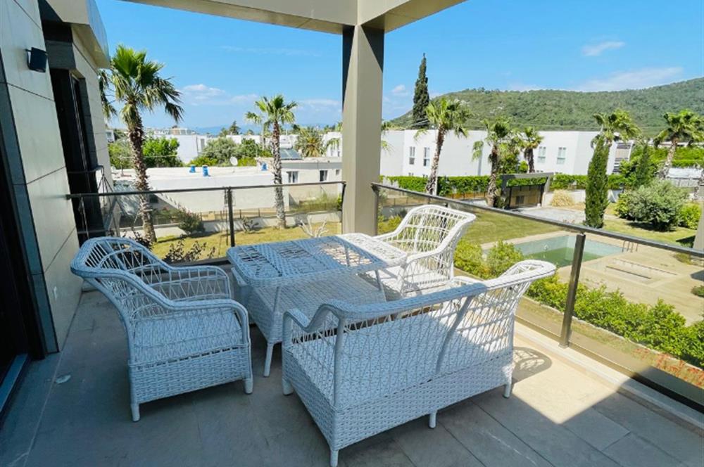 Bodrum / Türkbükü /Gölköy Denize 244 metre Eşyalı Kiralık Site içi Müstakil Villa
