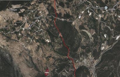  ANTALYA KAŞ GÜRSU’DA ULAŞIMI KOLAY, 14.714 M² TARLA