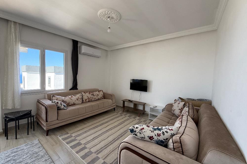 Bodrum Gümüşlük Koyunbaba’da Kiralık Eşyalı Deniz Manzaralı 3+1 Dubleks 