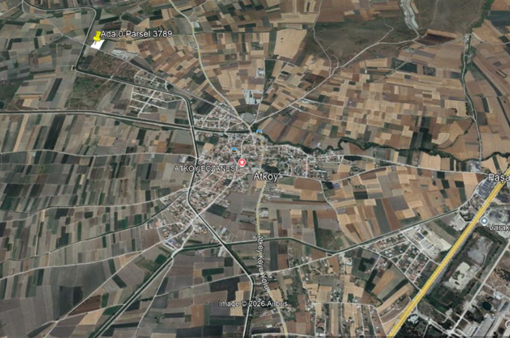 Century21 Bal'dan Altıeylül Atköy Mahallesinde Satılık Tarla