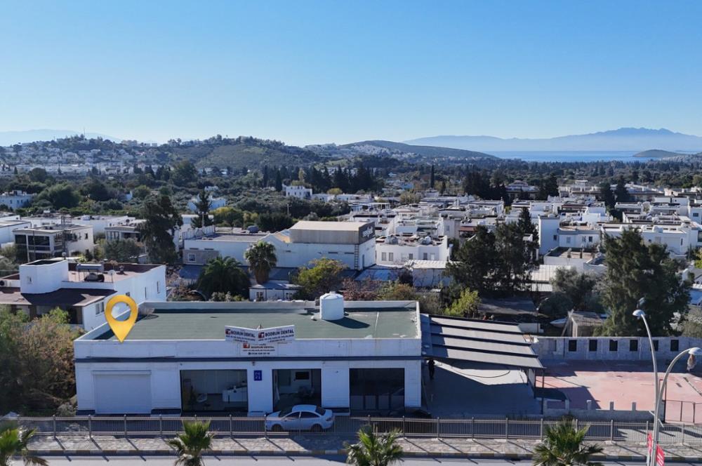 Bodrum Konacık Ana Arter Üzerinde Kiralık Yüksek Tabela Değeriyle Ticari İşyeri