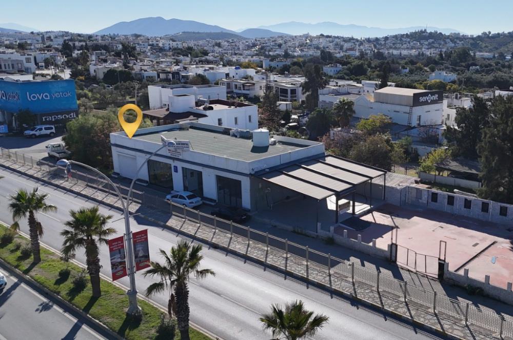 Bodrum Konacık Ana Arter Üzerinde Kiralık Yüksek Tabela Değeriyle Ticari İşyeri