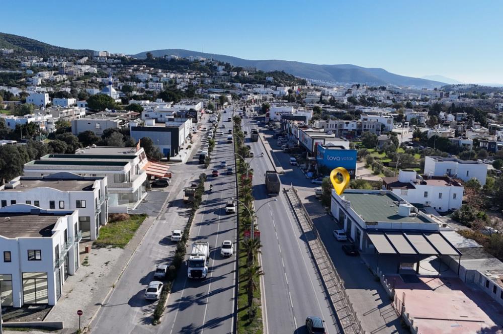 Bodrum Konacık Ana Arter Üzerinde Kiralık Yüksek Tabela Değeriyle Ticari İşyeri