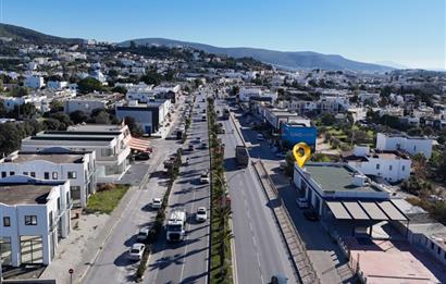 Bodrum Konacık Ana Arter Üzerinde Kiralık Yüksek Tabela Değeriyle Ticari İşyeri