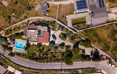 Bodrum Gümüşlük Deniz Manzaralı Tam Müstakil Özel Havuzlu 4+1 Villa