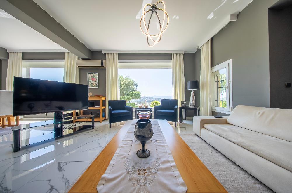 Bodrum Gümüşlük Deniz Manzaralı Tam Müstakil Özel Havuzlu 4+1 Villa
