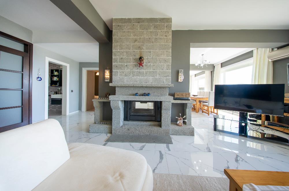 Bodrum Gümüşlük Deniz Manzaralı Tam Müstakil Özel Havuzlu 4+1 Villa