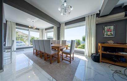 Bodrum Gümüşlük Deniz Manzaralı Tam Müstakil Özel Havuzlu 4+1 Villa