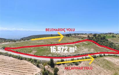 C21 LOFT'TAN PAMUKKALE AKÇAPINAR'DA 16.972M² SATILIK TARLA