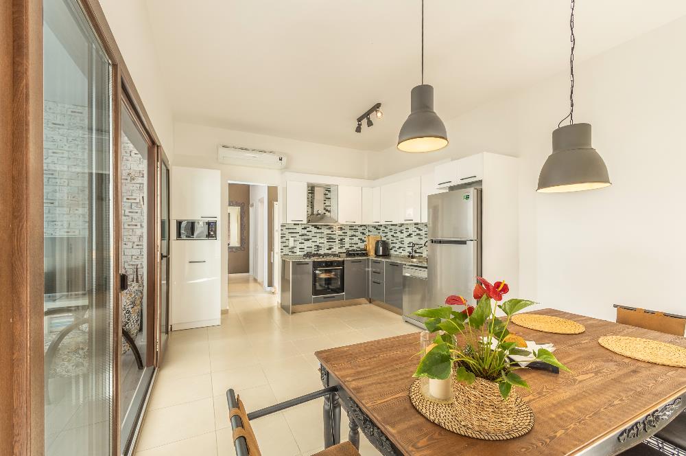 Ortakent’te Satılık 3+1 Bahçe Katı Daire