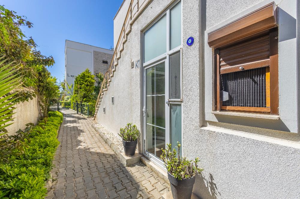Ortakent’te Satılık 3+1 Bahçe Katı Daire