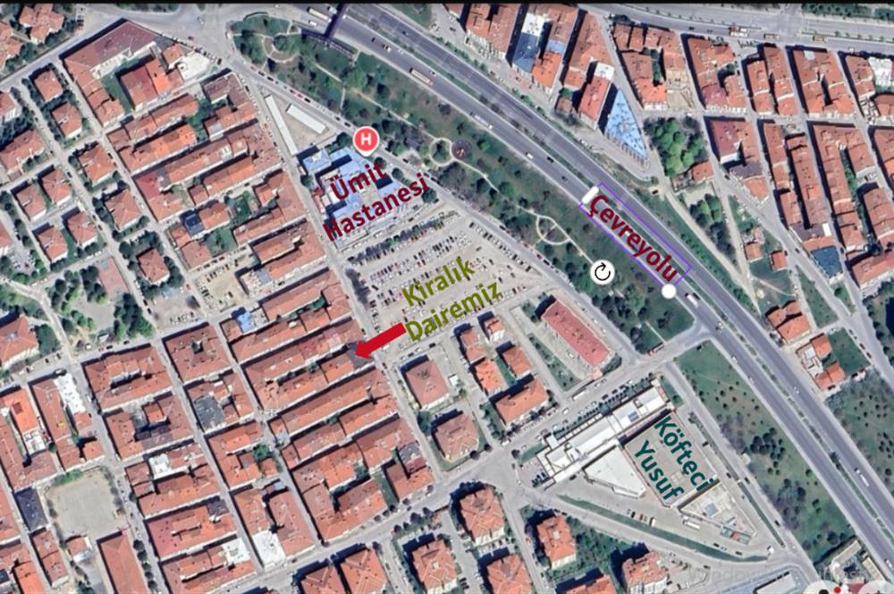 CENTURY 21 VİZYON'DAN ÜMİT HASTANESİ KARŞISINDA 2+0 KİRALIK DAİRE 