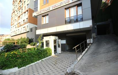 KAĞITHANE BELLEVUE REZİDANS 8.KAT 3 BALKONLU 2+1 KİRALIK DAİRE