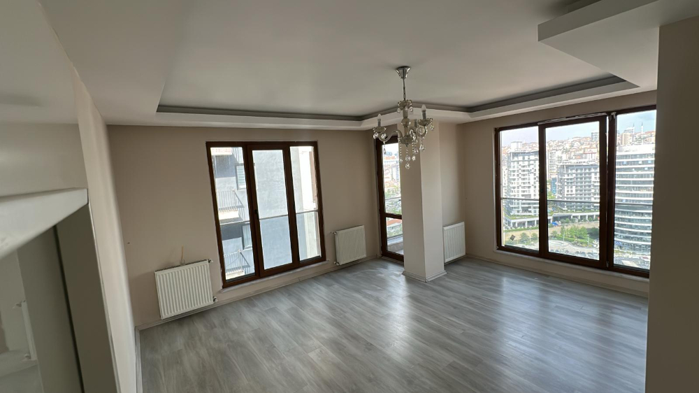 KAĞITHANE BELLEVUE REZİDANS 8.KAT 3 BALKONLU 2+1 KİRALIK DAİRE
