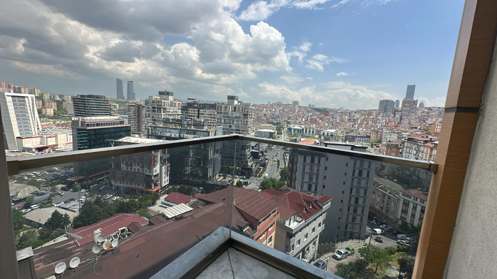 KAĞITHANE BELLEVUE REZİDANS 8.KAT 3 BALKONLU 2+1 KİRALIK DAİRE