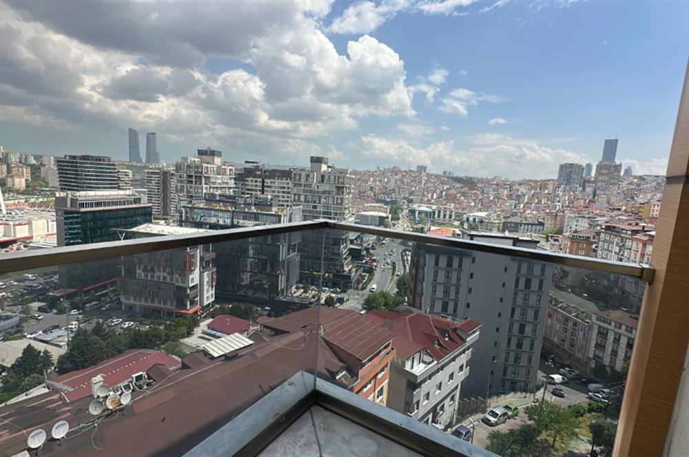 KAĞITHANE BELLEVUE REZİDANS 8.KAT 3 BALKONLU 2+1 KİRALIK DAİRE