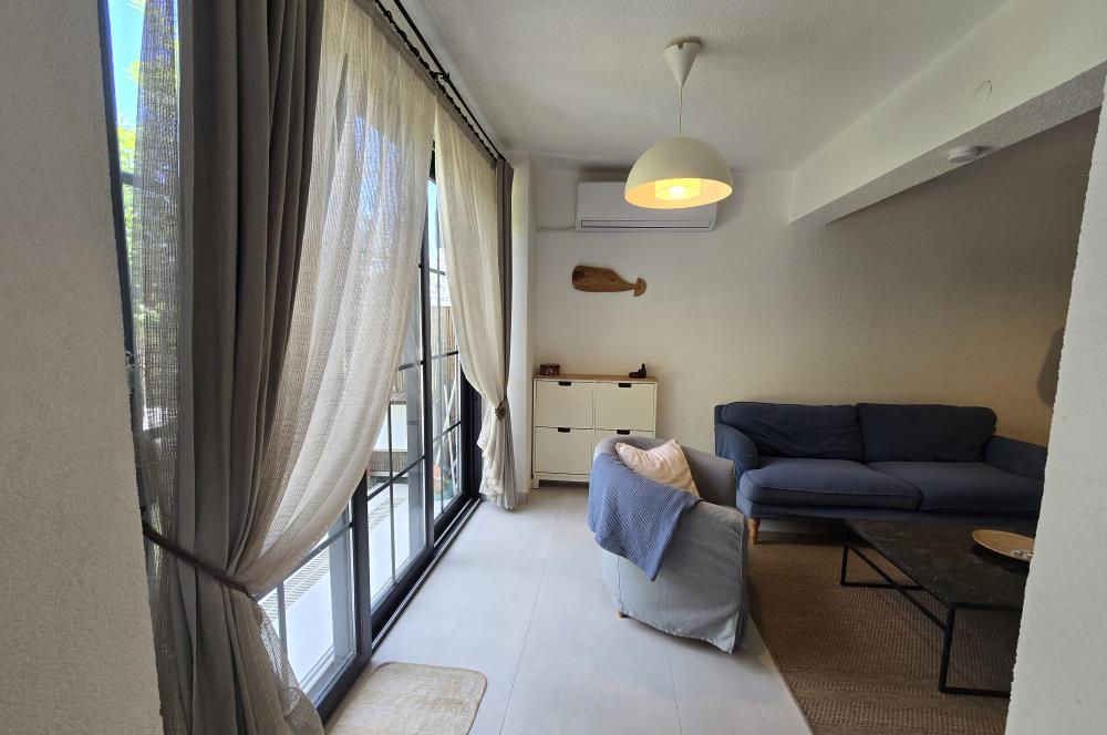 Bodrum Gümüşlükte Kiralık Eşyalı 1+1 Stüdyo Daire