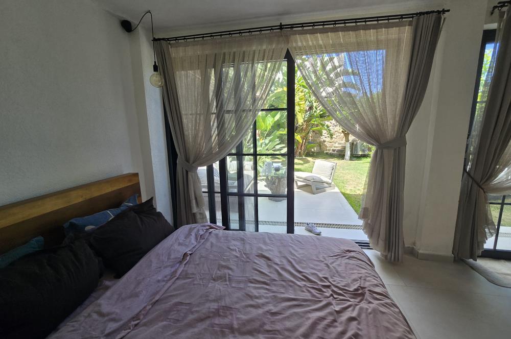 Bodrum Gümüşlükte Kiralık Eşyalı 1+1 Stüdyo Daire