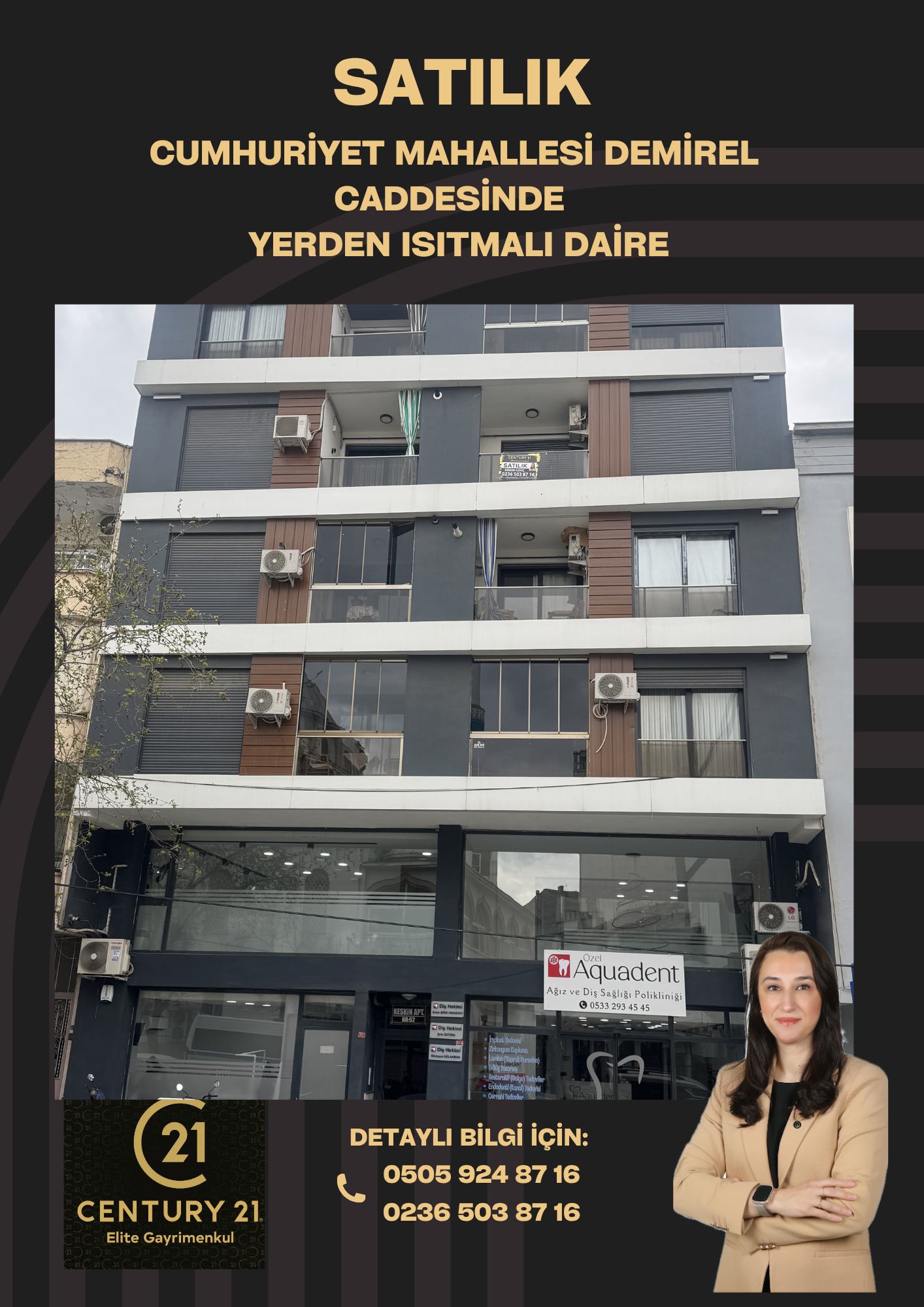 Demirel Caddesinde Satılık Daire