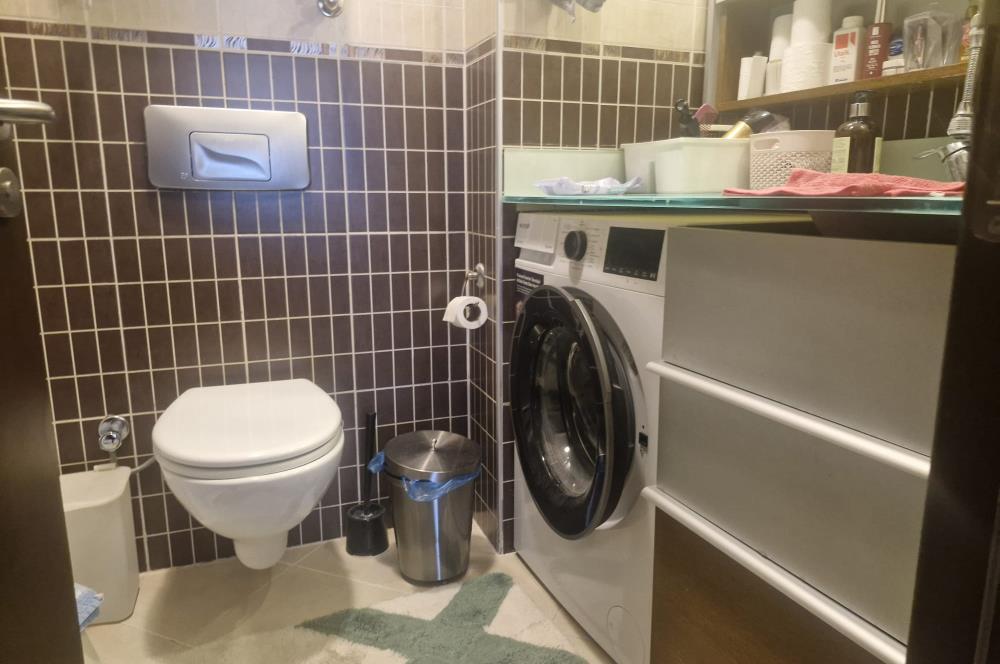 HELENIUM PARK SİTESİNDE HAVUZ CEPHE, KULLANIŞLI GENİŞ 2+1 DAİRE