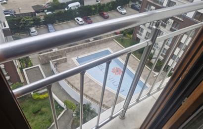 HELENIUM PARK SİTESİNDE HAVUZ CEPHE, KULLANIŞLI GENİŞ 2+1 DAİRE