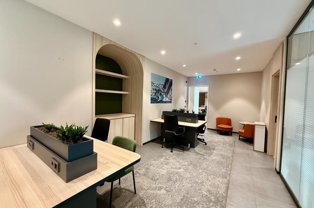 Süzer Plaza Kiralık Ofis 510m2 Mobilyalı Prestijli Ofis
