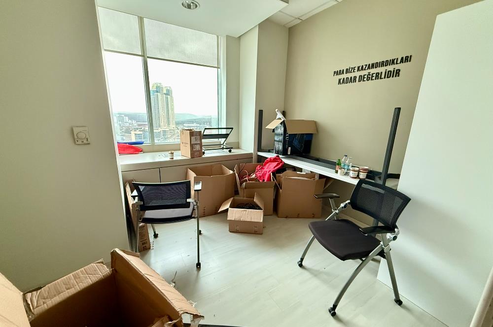Maslak Kiralık Ofis 500m2 Polaris Plaza