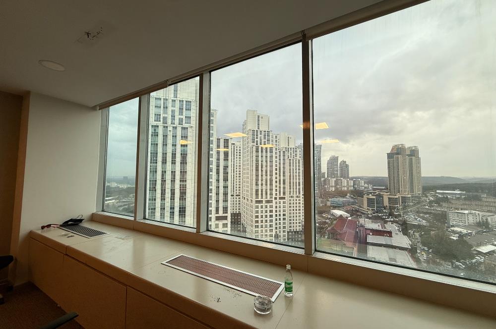 Maslak Kiralık Ofis 500m2 Polaris Plaza