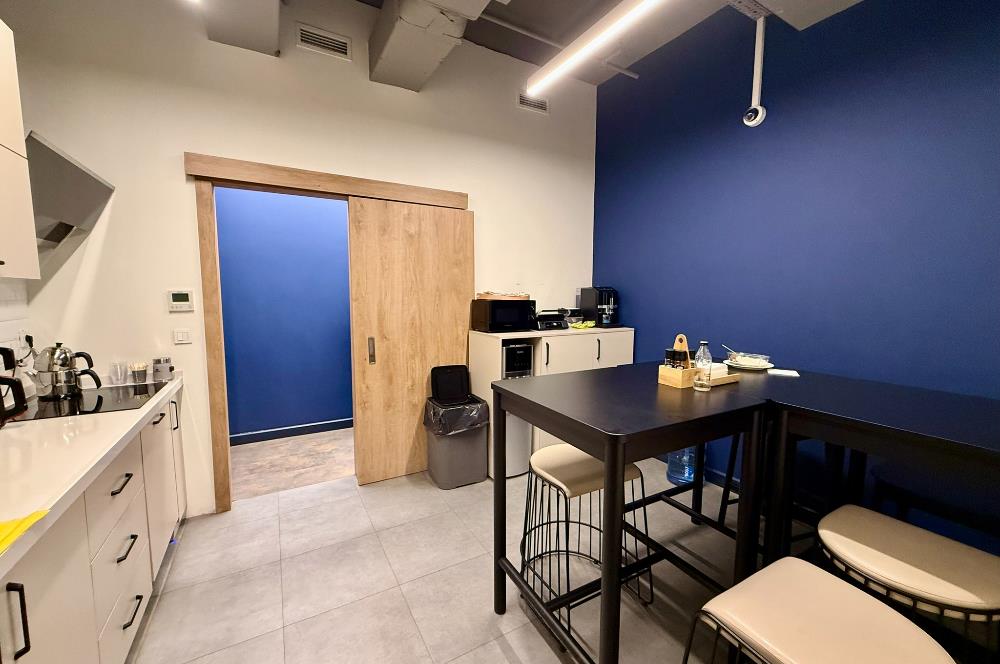 Vadistanbul Kiralık Ofis 450m2 +36m2 Teraslı Dekorasyonlu Maslak