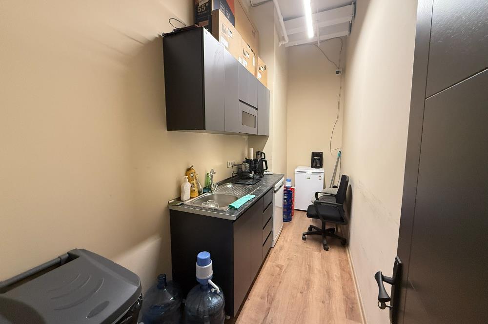 Vadi Koru Kiralık Ofis 110m2 Dekorasyonlu Mobilyalı Vadistanbul