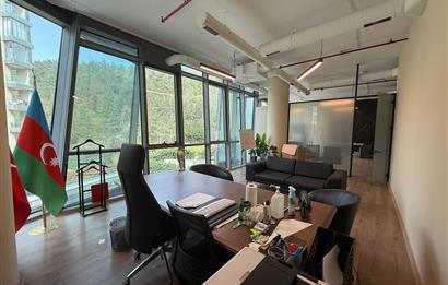 Vadi Koru Kiralık Ofis 110m2 Dekorasyonlu Mobilyalı Vadistanbul