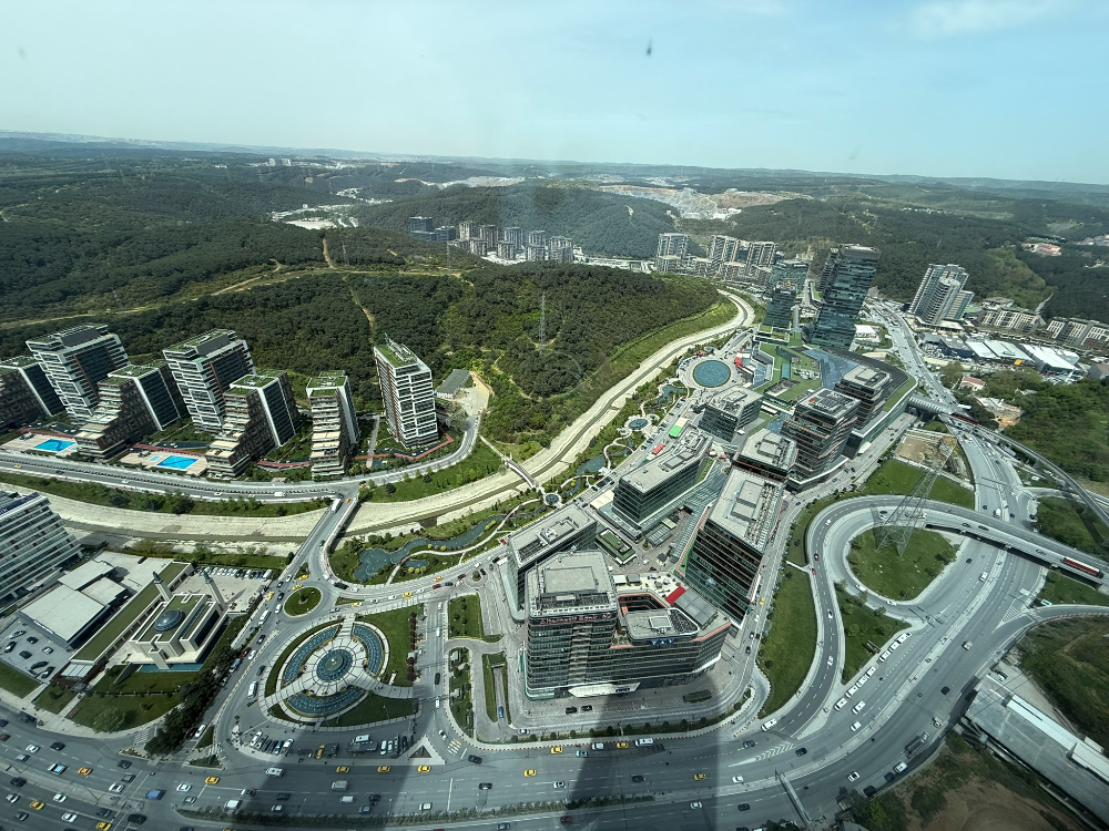 Skyland Kiralık ofis KDVli 225 m² Mobilyalı Teraslı Ofis
