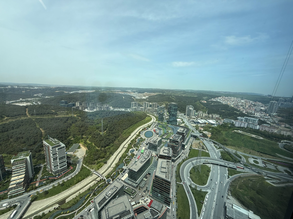 Skyland Kiralık ofis KDVli 225 m² Mobilyalı Teraslı Ofis