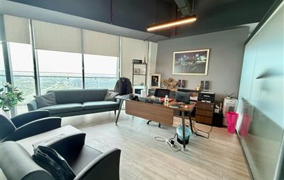 Skyland Kiralık ofis KDVli 225 m² Mobilyalı Teraslı Ofis