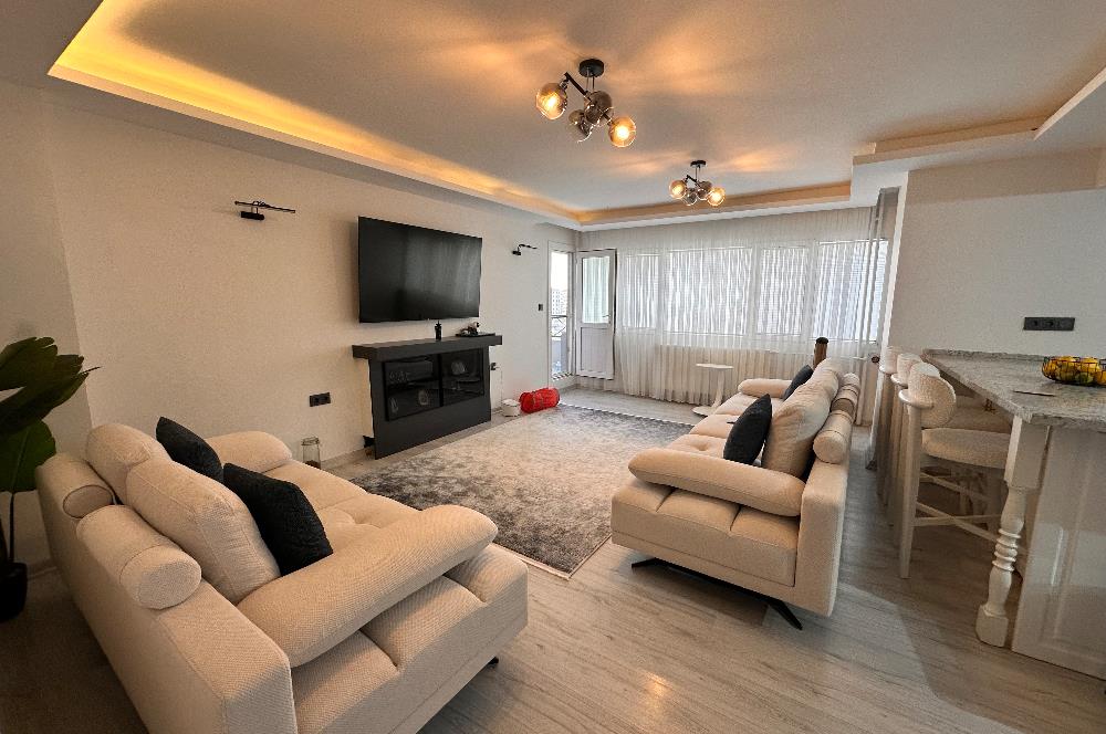 Mavikent’de Deniz Manzaralı Yenilenmiş Masrafsız 3+1