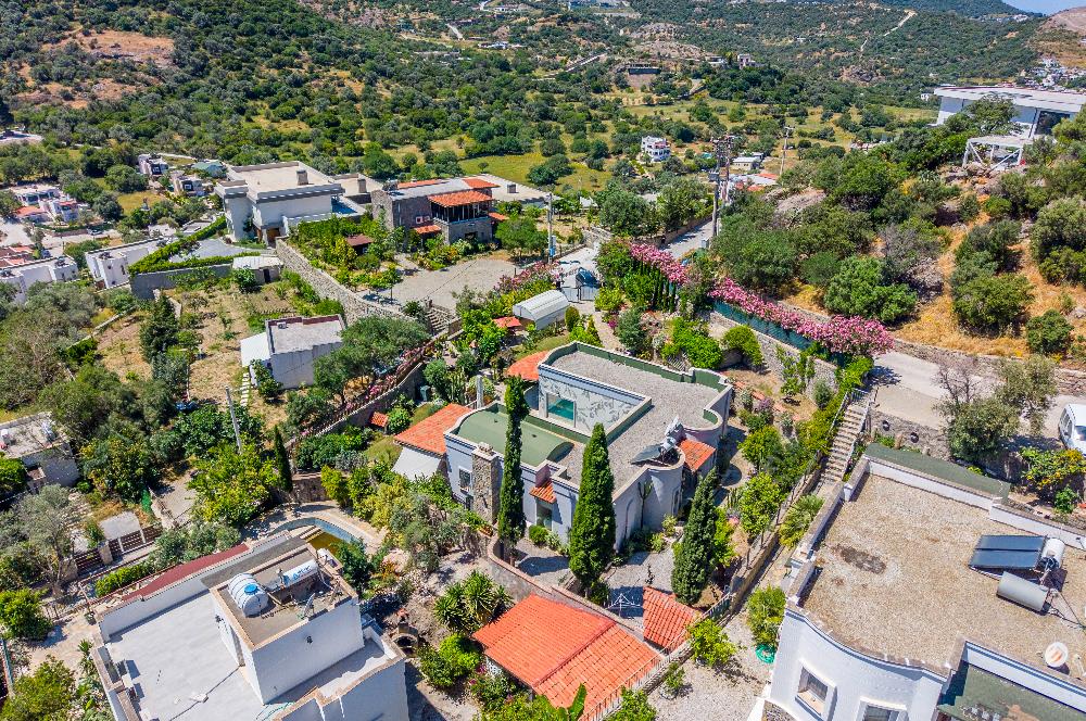 Yalıkavak Tek Katlı 1100 m2 Arsa İçinde Havuzlu Müstakil Villa