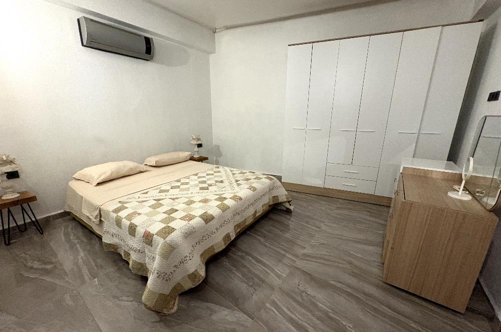 Bodrum Torba'da 1+1 Bahçeli Eşyalı Daire
