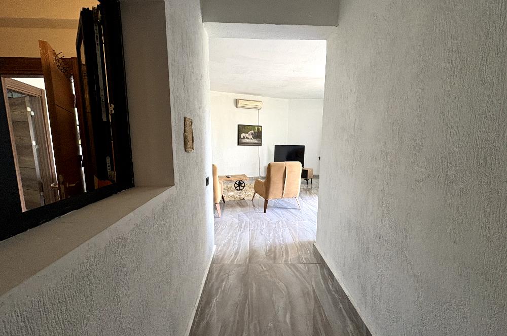 Bodrum Torba'da 1+1 Bahçeli Eşyalı Daire