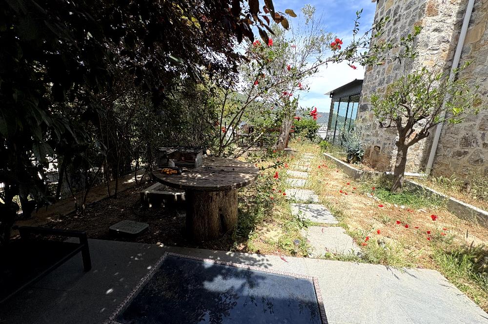 Bodrum Torba'da 1+1 Bahçeli Eşyalı Daire