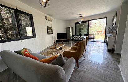Bodrum Torba'da 1+1 Bahçeli Eşyalı Daire