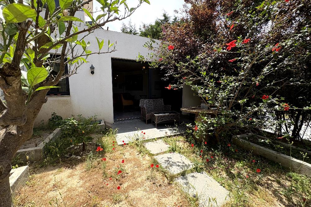 Bodrum Torba'da 1+1 Bahçeli Eşyalı Daire