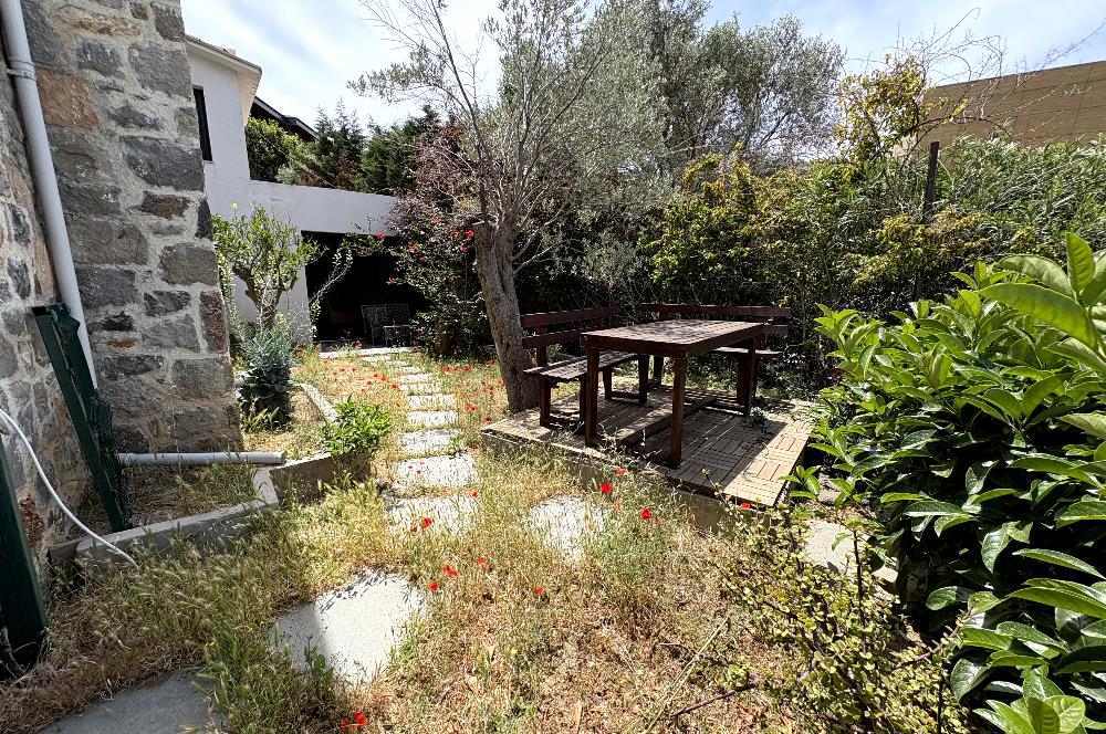 Bodrum Torba'da 1+1 Bahçeli Eşyalı Daire