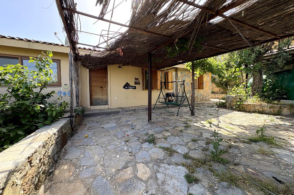Müstakil Çift Tapu Bodrum Çamlık'ta